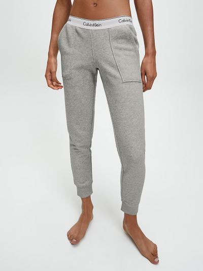 Calvin Klein Ruhák HU553482 | Calvin Klein Modern Cotton Női Lounge Joggers Szürke